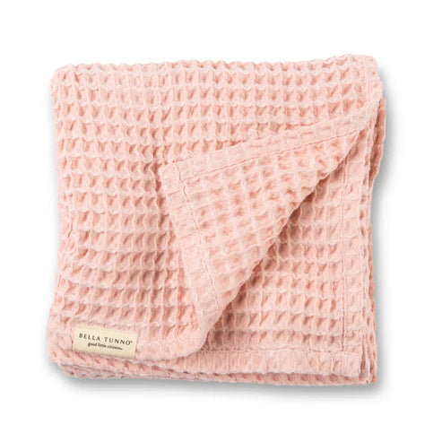 Blush Waffle Baby Blanket