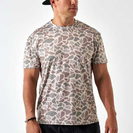 Men's Burlebo Classic Deer Camo Go To Tee