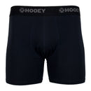Hooey Men's San Bernardino Boxer Brief in black with Hooey logo waistband