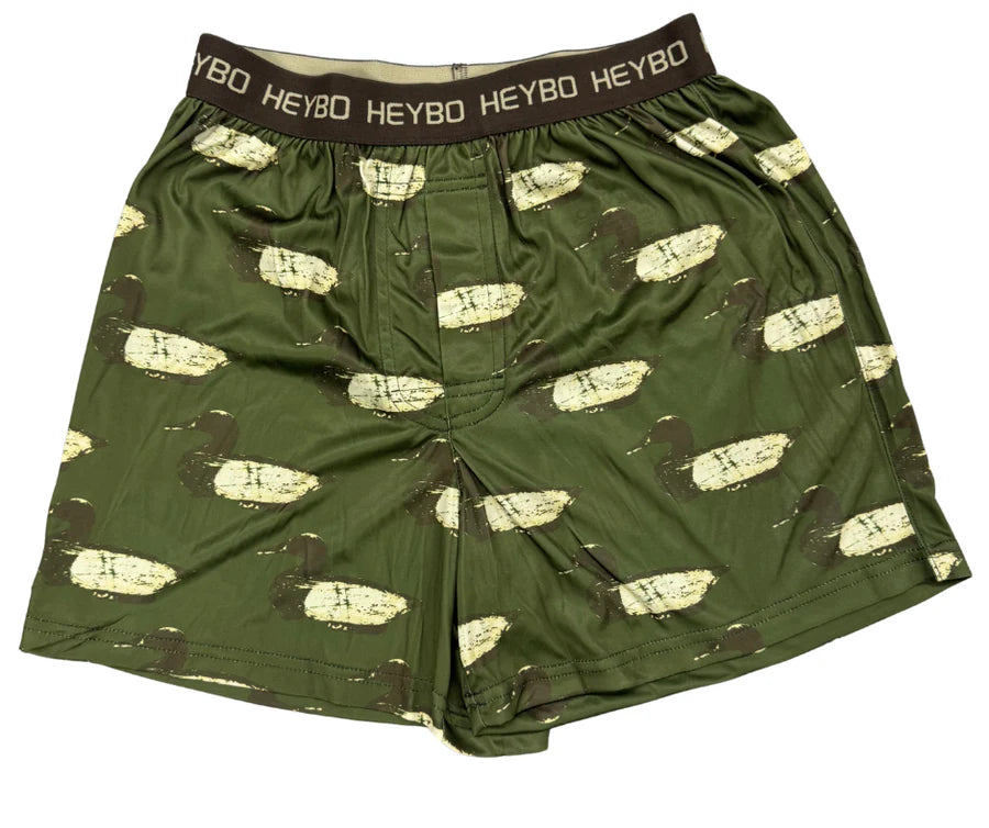 Heybo Duck Decoy Olive Performance Boxer