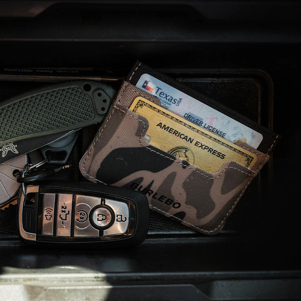 Burlebo Camo Wallet -2 Colors