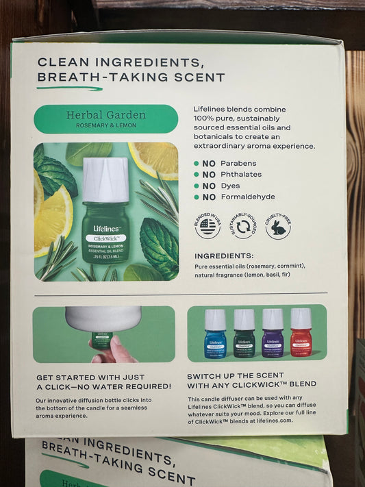 Lifelines Plant Diffuser & Oil Set