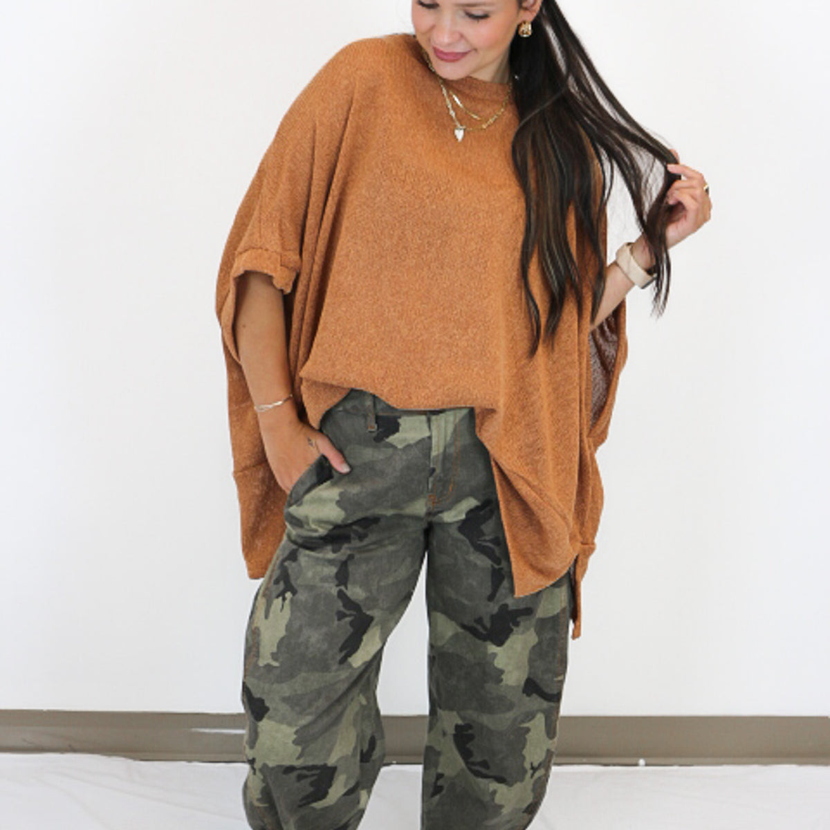 As Time Passes Knit Top