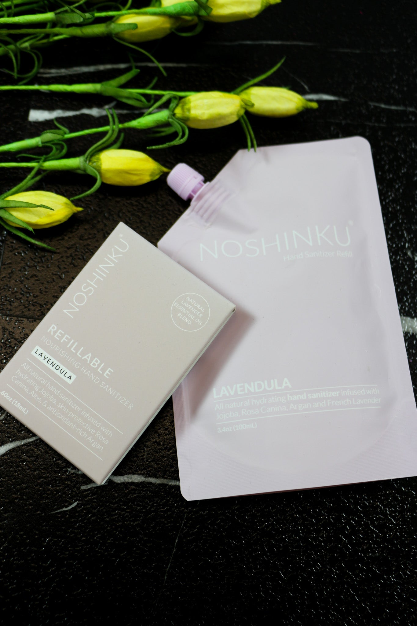 Lavendula Pocket Sanitizer Refill Pouch