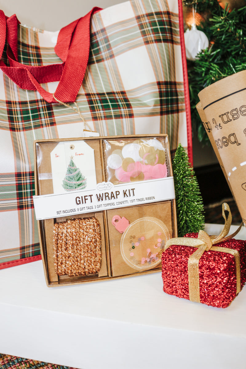 Christmas Tree Pink Gift Wrap Kit – Dales Clothing Inc