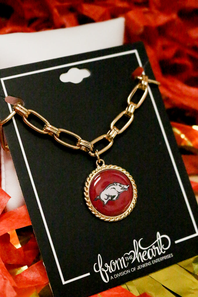 Arkansas Razorbacks Sydney Bracelet