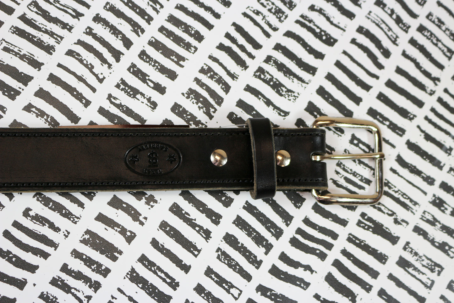 Mens Black Latigo Belt