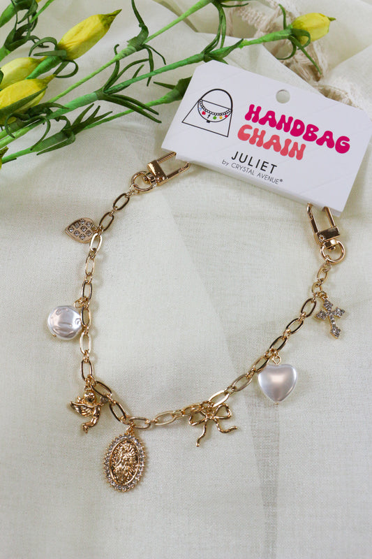 Gold Charm Handbag Chain