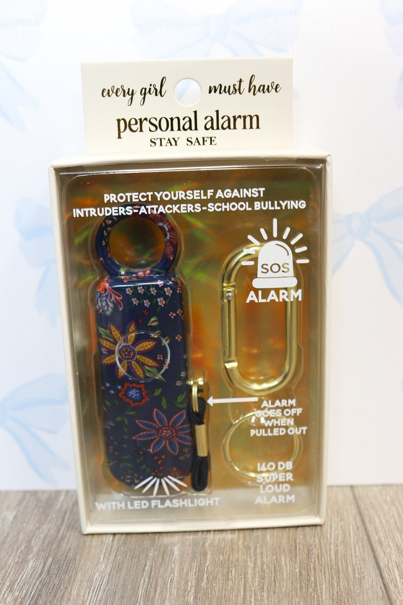 Personal Key Ring Alarm -Multiple Colors
