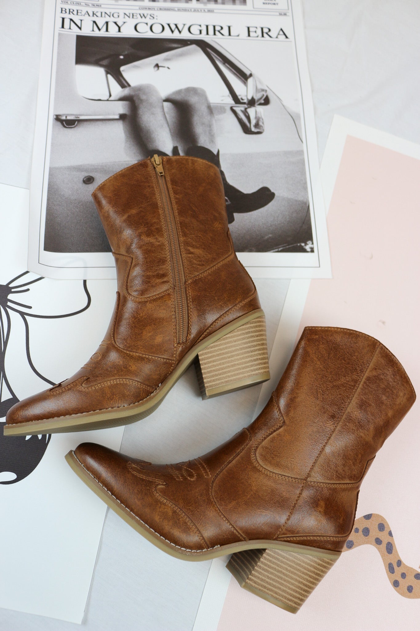 Clorinda Tan Bootie By MIA
