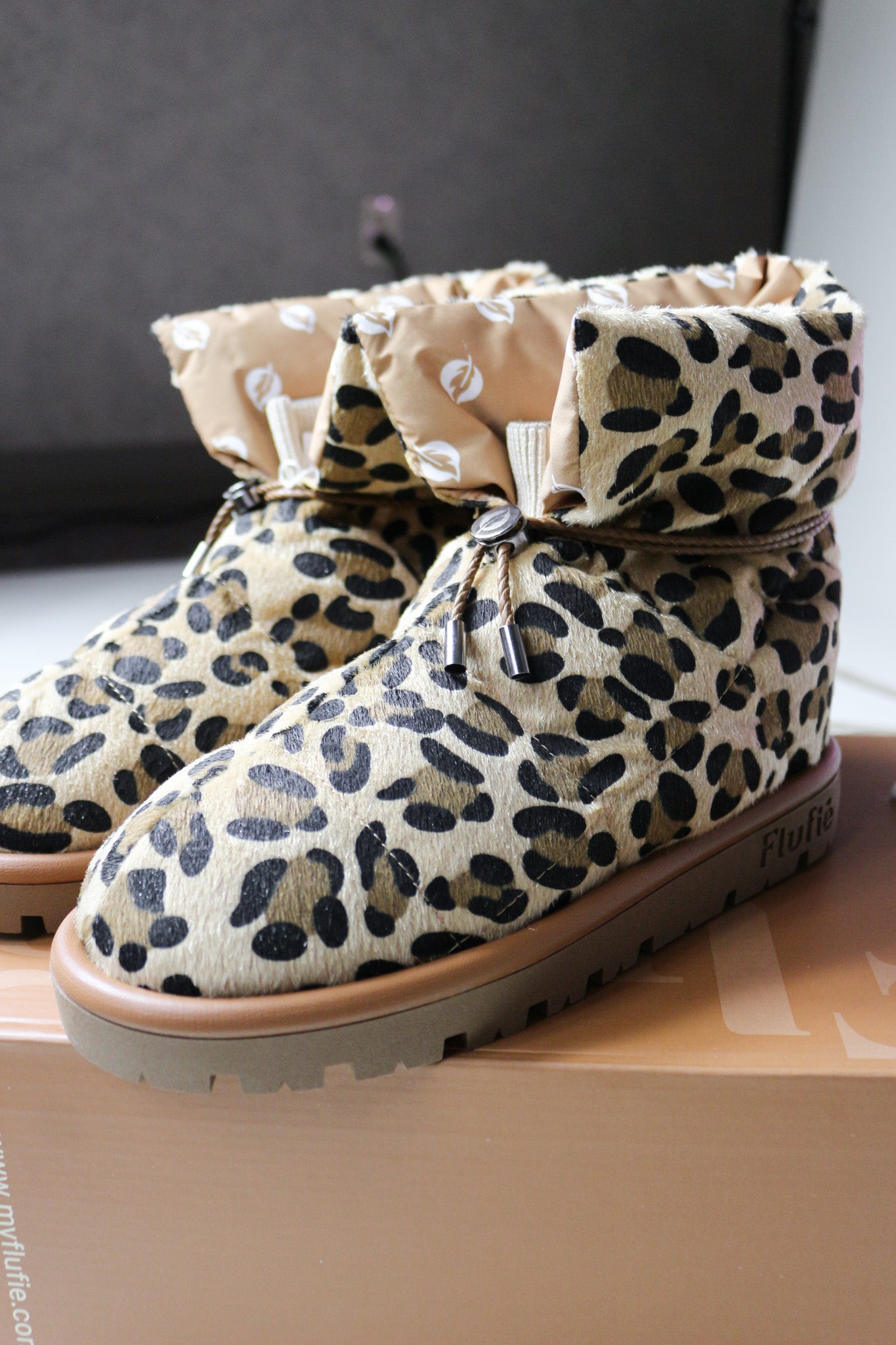 Leopard Pillow Boot