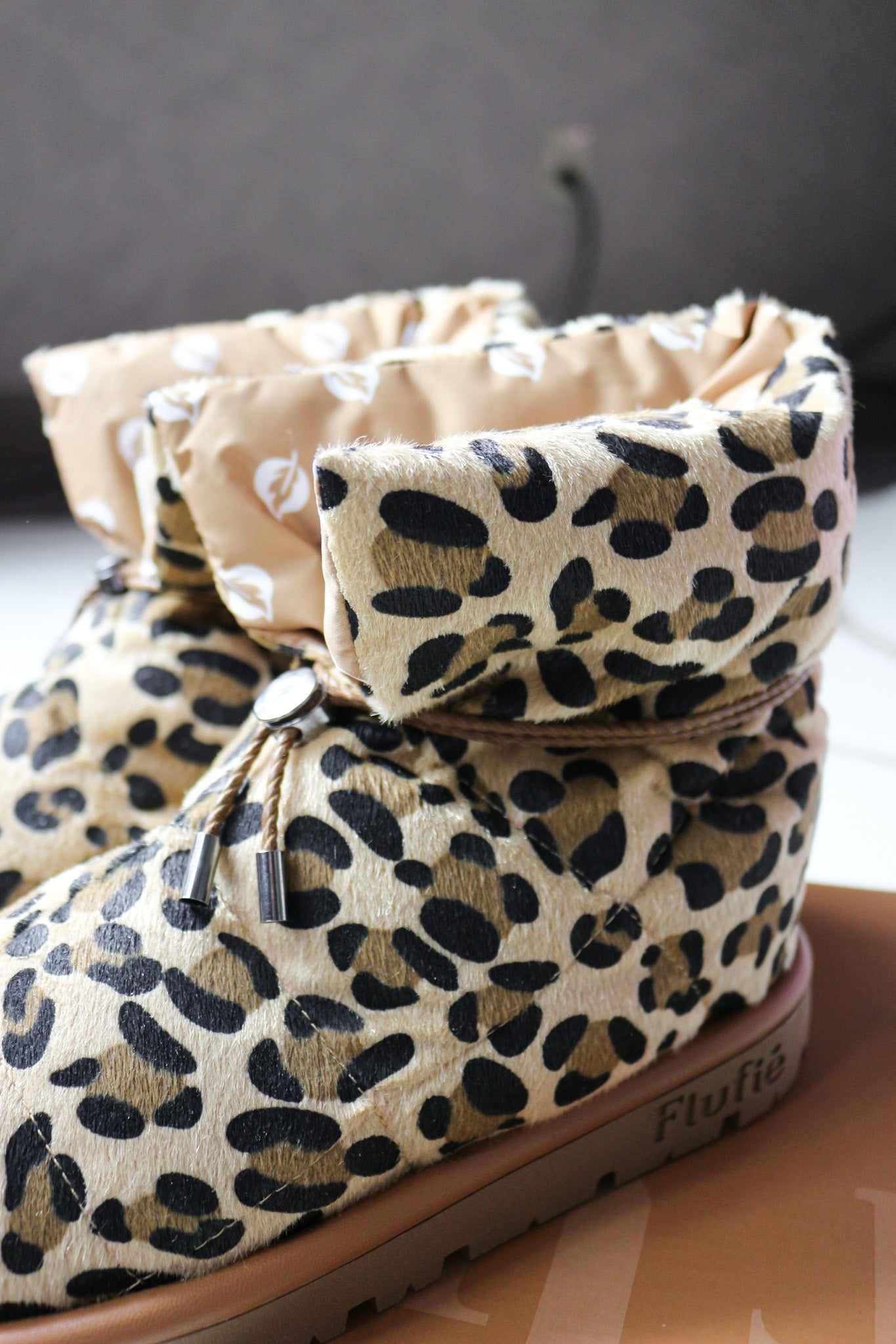 Leopard Pillow Boot