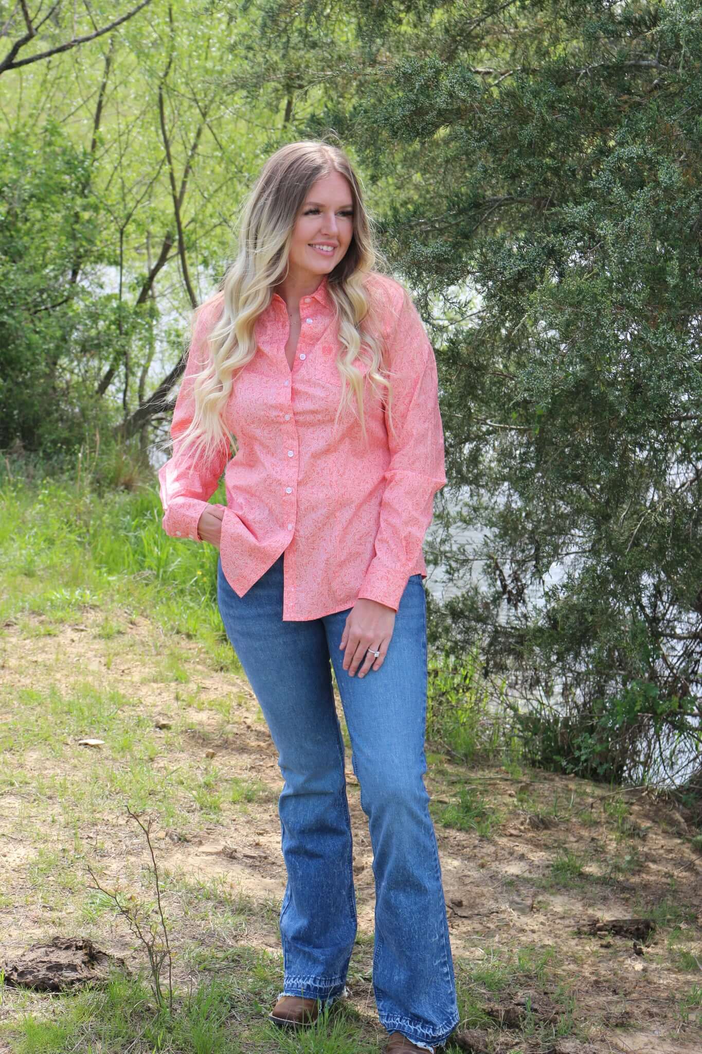 Lynden Light Stone Bootcut Jeans By Cinch