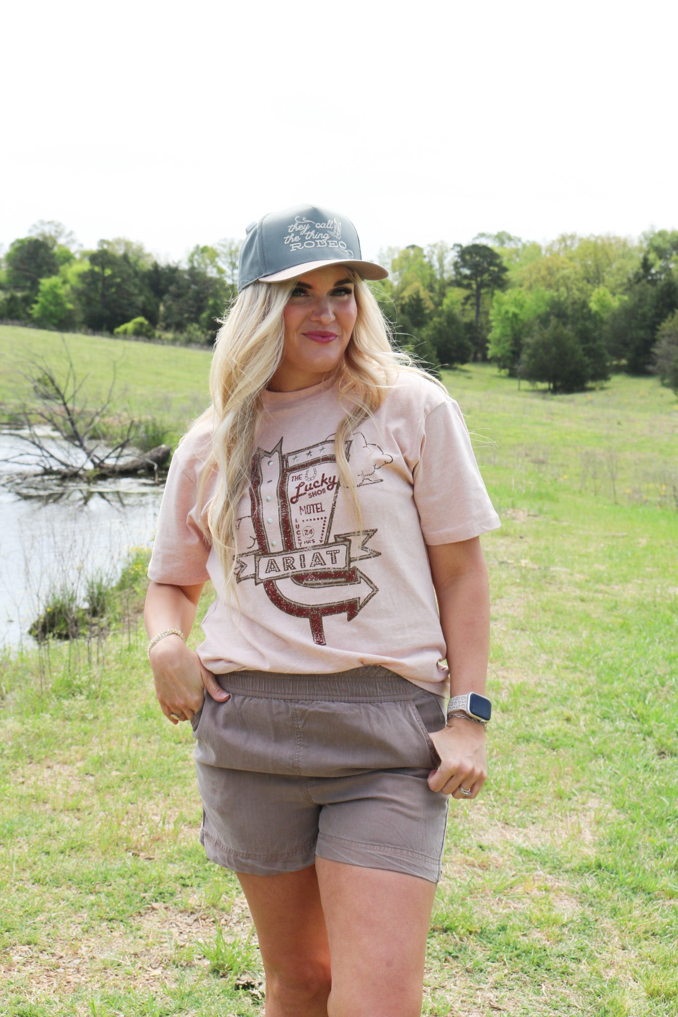 Just To Be Sure Mocha Shorts