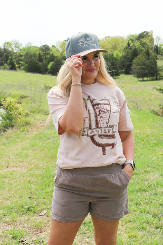 Just To Be Sure Mocha Shorts