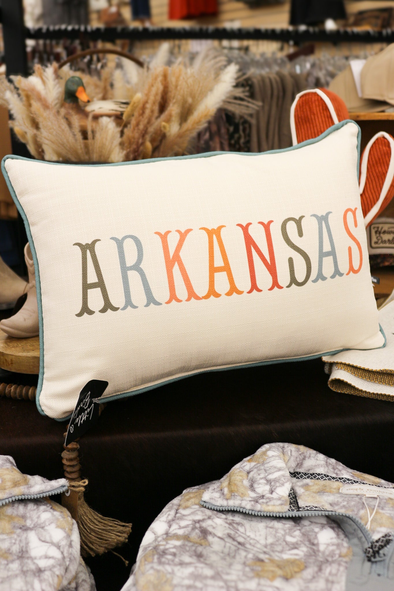 Charming Fishtail Arkansas Pillow