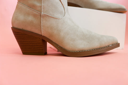 Bodhi Natural Tall Western Boots