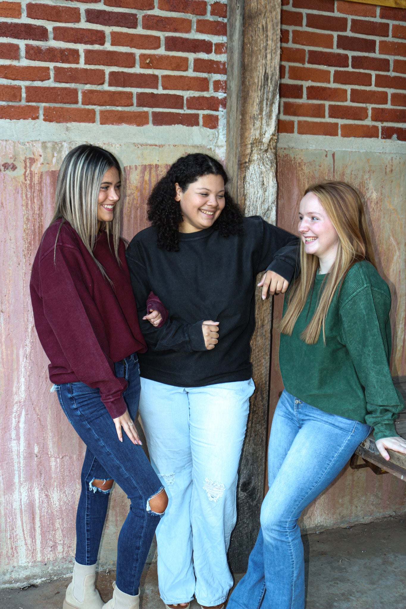 The Comfy Cord Dales Green Sweatshirt