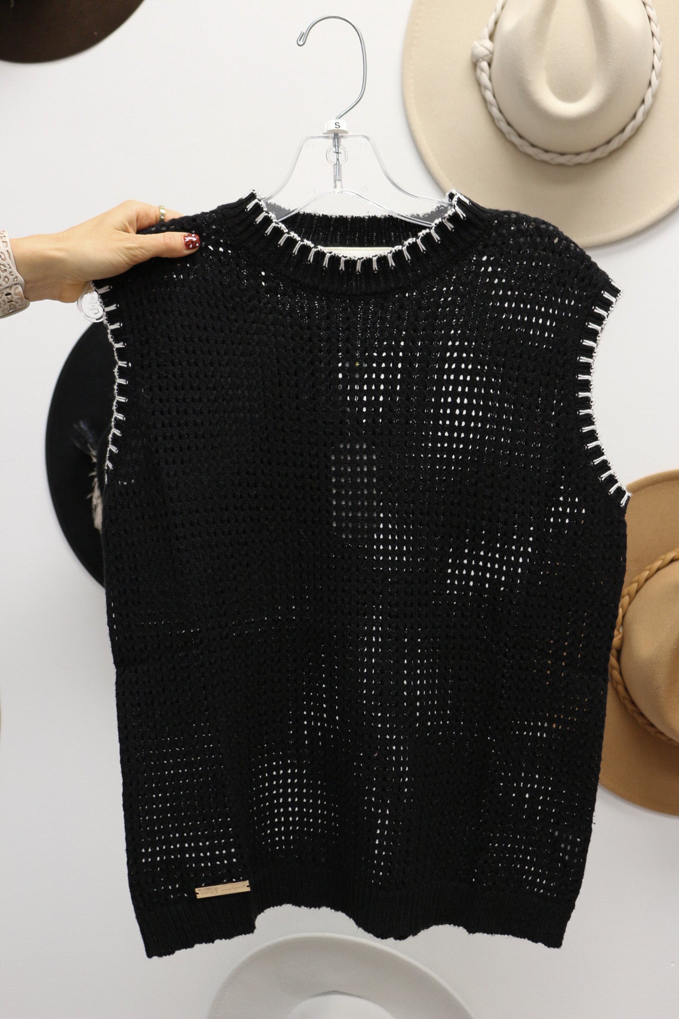 Olivia Knit Sweater Vest -2 Colors