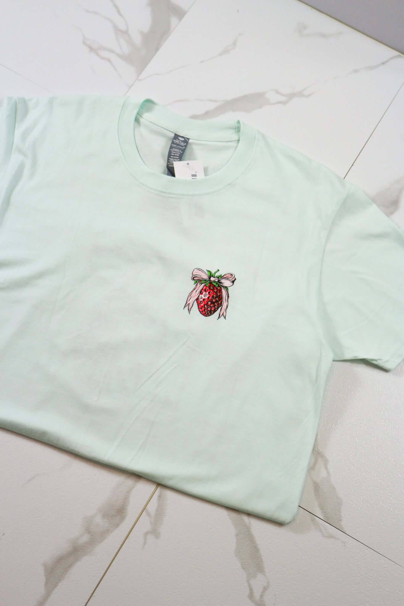 Mint Strawberry Festival Graphic Tee