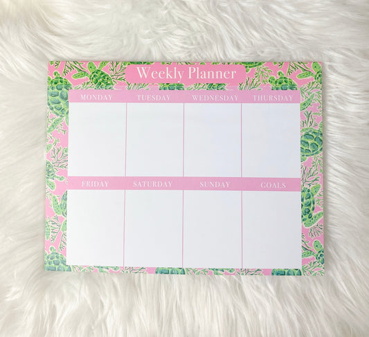 Simply Southern Sea Turtle Weekly Planner
