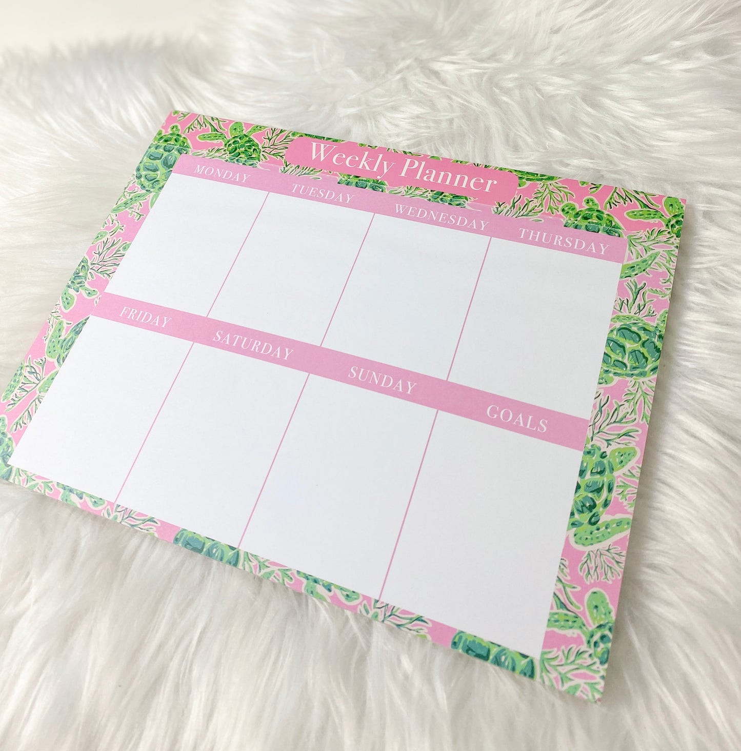 Simply Southern Sea Turtle Weekly Planner