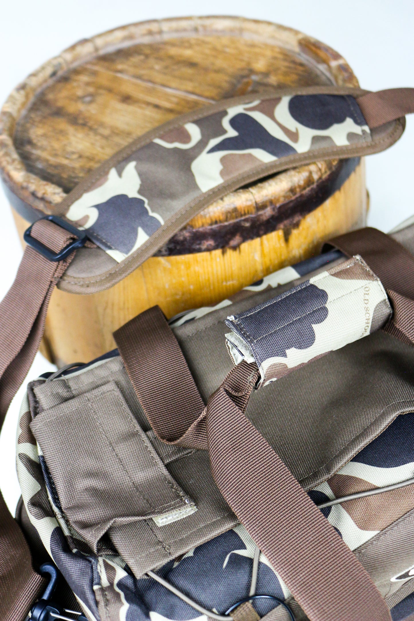 Drake Old School Camo Large Blind Bag