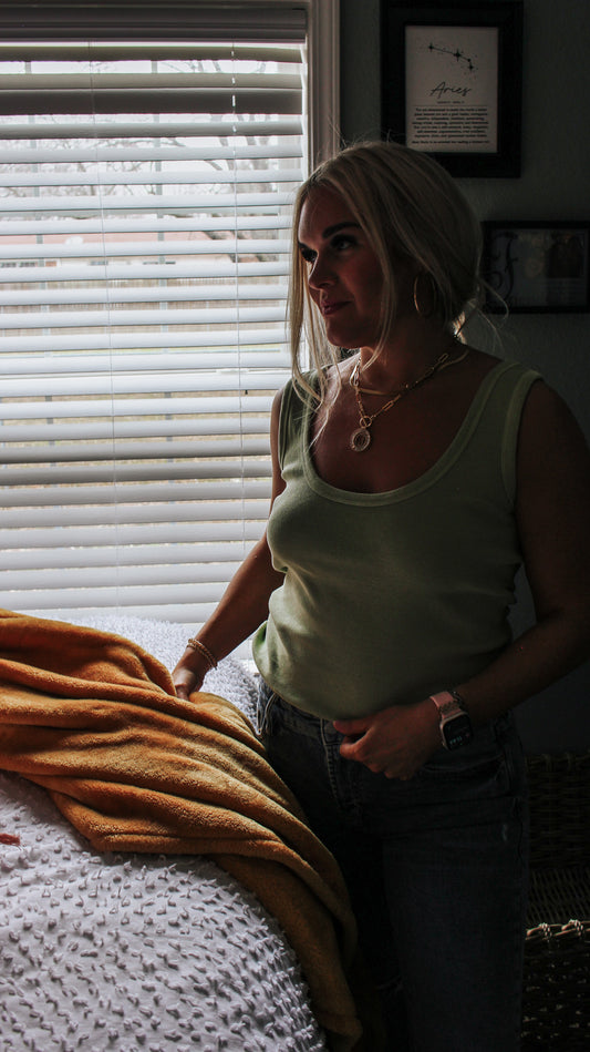 Paula Scoop Neck Tank -3 Colors