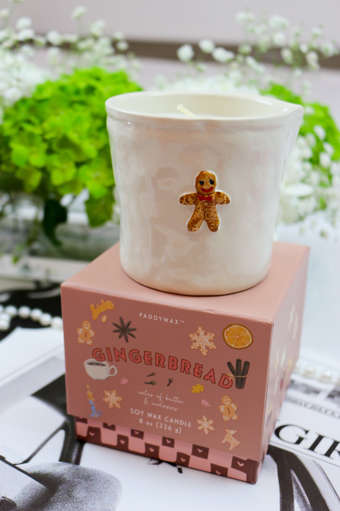 Bistro Gingerbread Boxed Candle 8oz