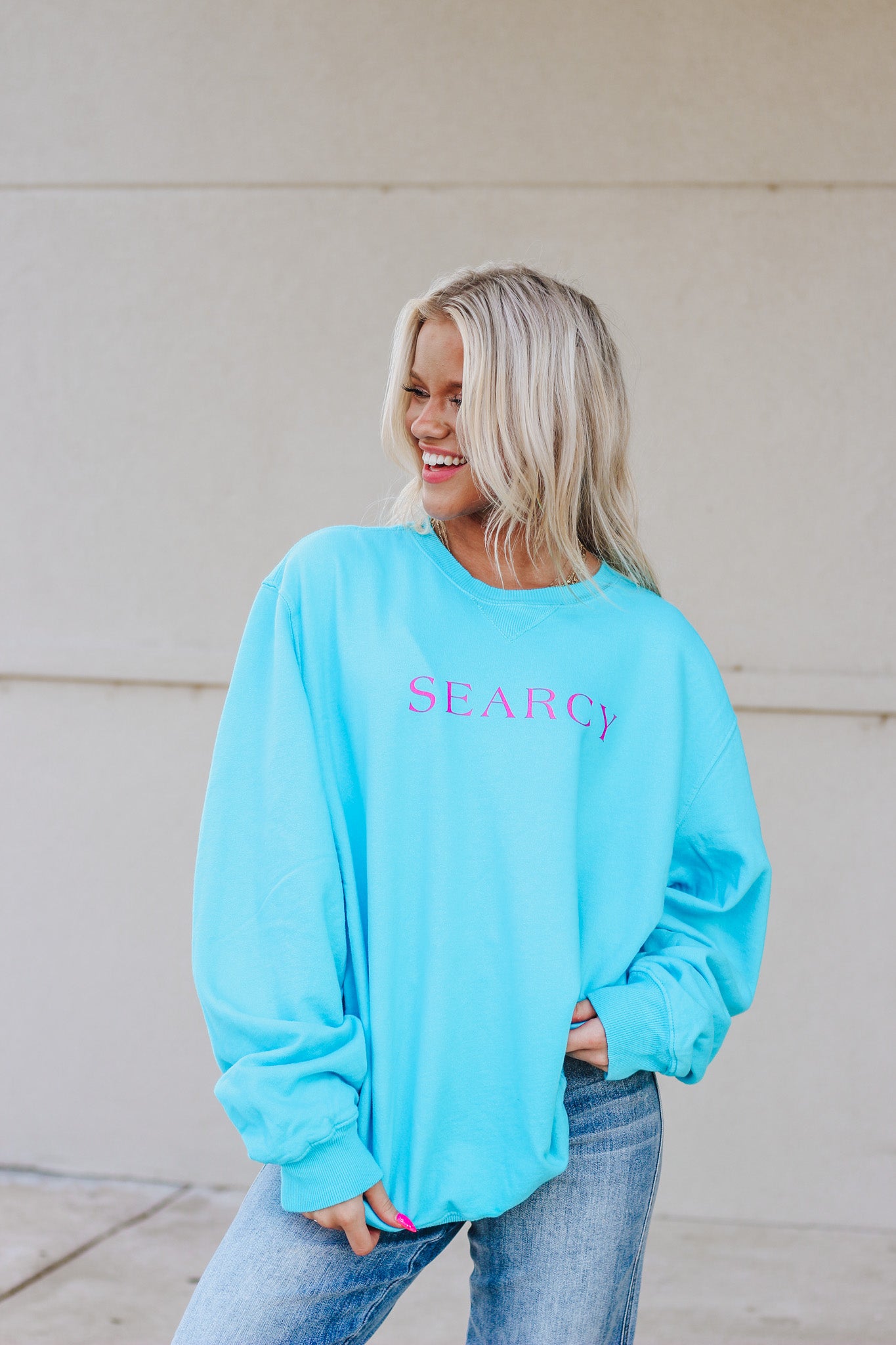 Teal discount color sweatshirts