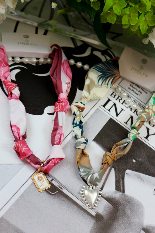 Scarf Necklace -2 Colors