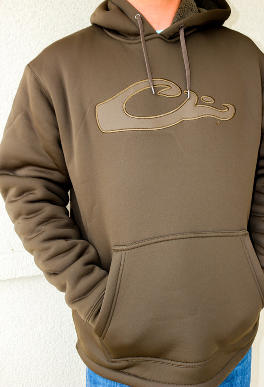 Drake Men's LST Silencer Fleece Lined Hoodie - 2 Colors