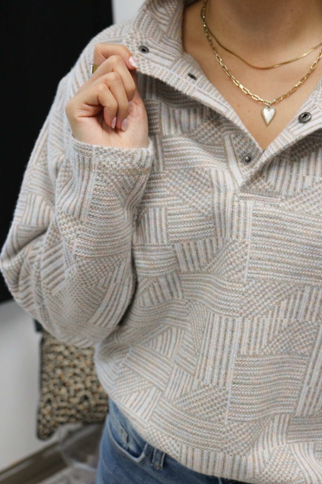 Women's Burnt Taupe Southport Isles Pullover