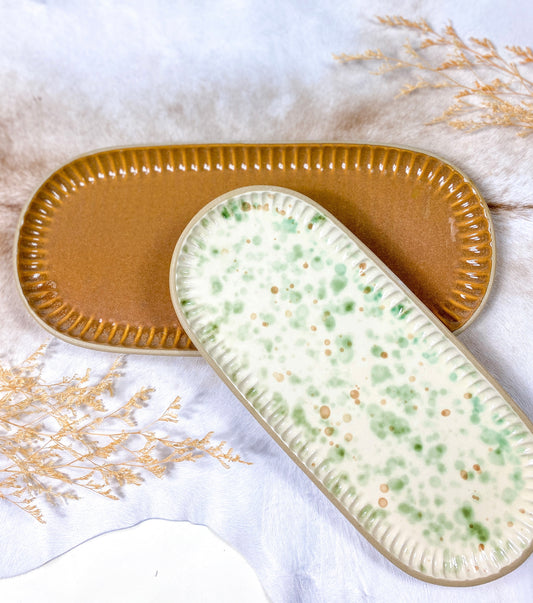 Mud Pie Splatter Nested Platters