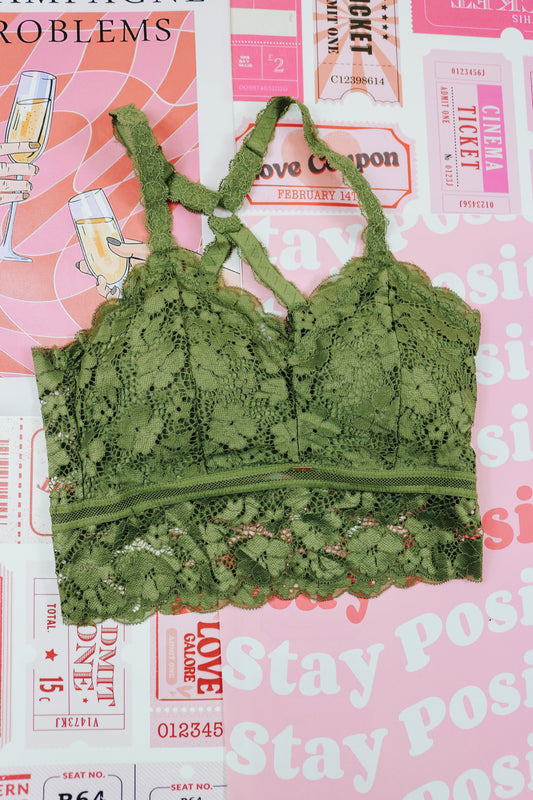Juliette Lace Bralette - Multiple Colors