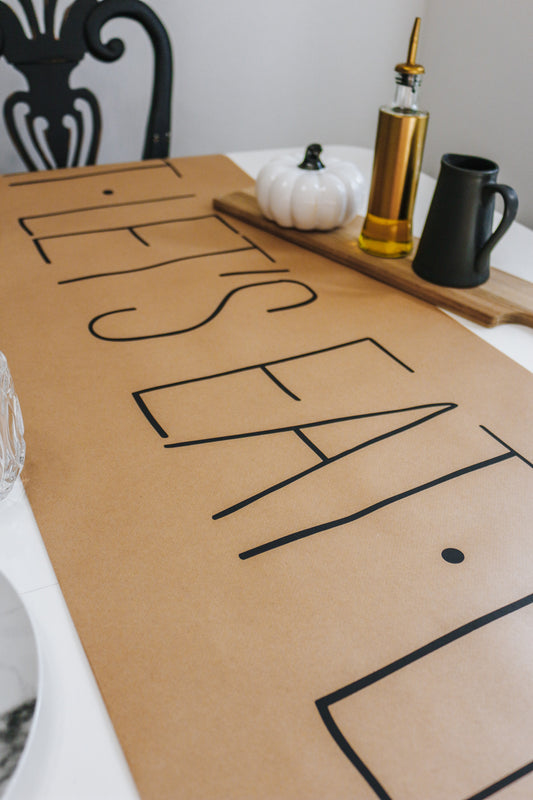 Let's Eat Table Runner By Mud Pie