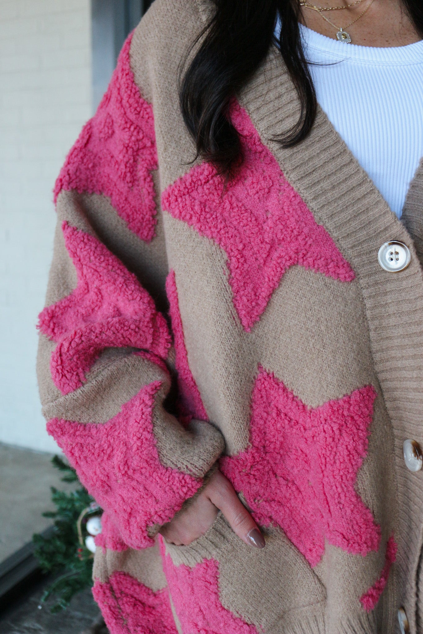 Shooting For The Stars Sweater Cardigan- 4 Colors