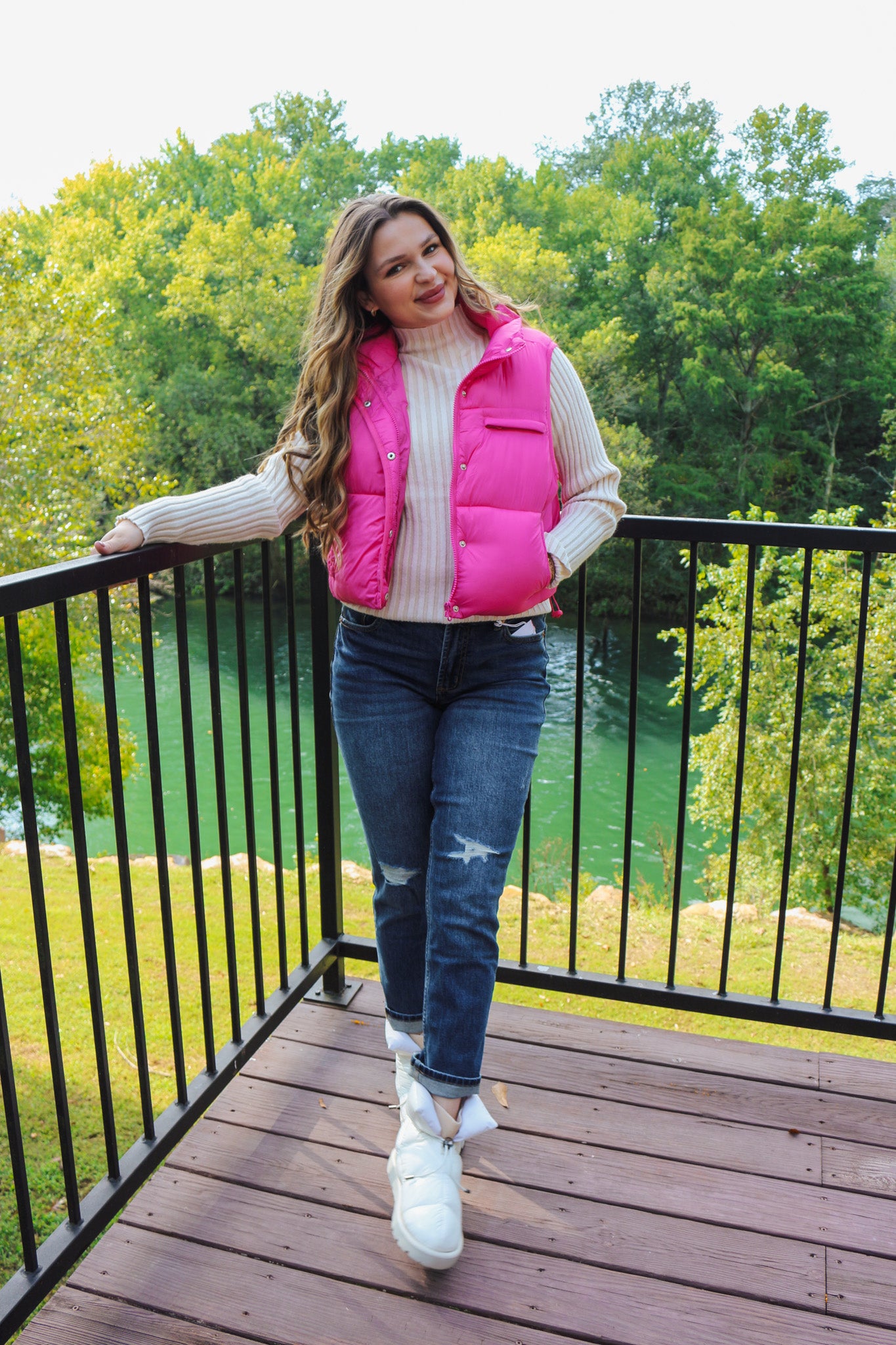 Aiden Straight Fit Mid Rise Girlfriend Jeans