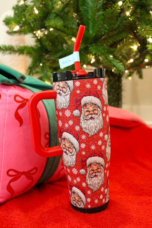 Red Santa 40oz Tumbler