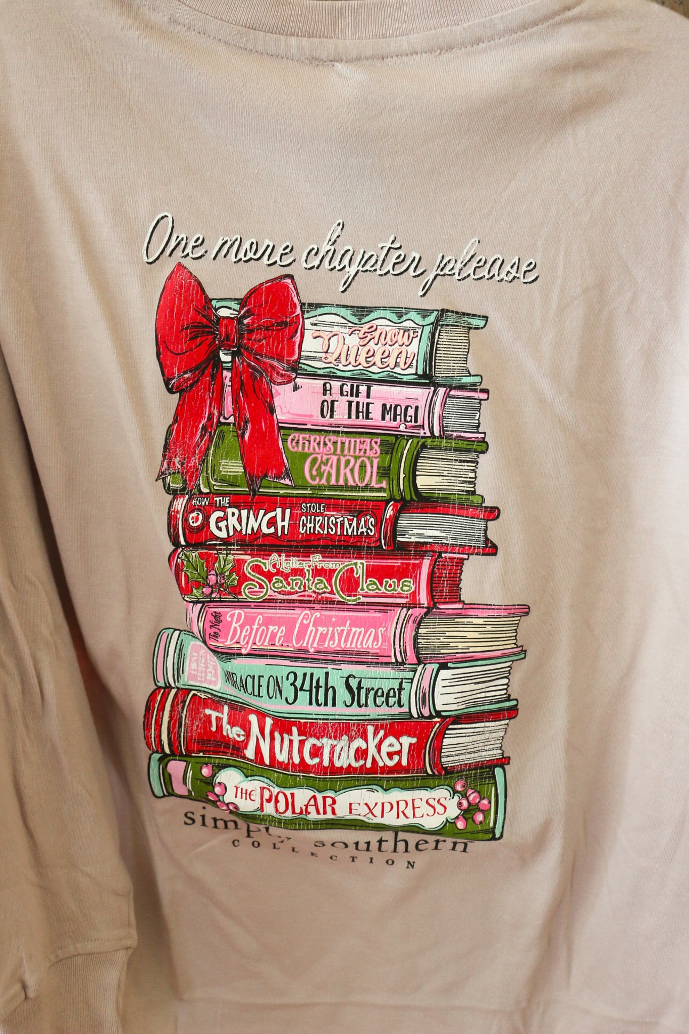 Youth Driftwood Grey Books Graphic Tee