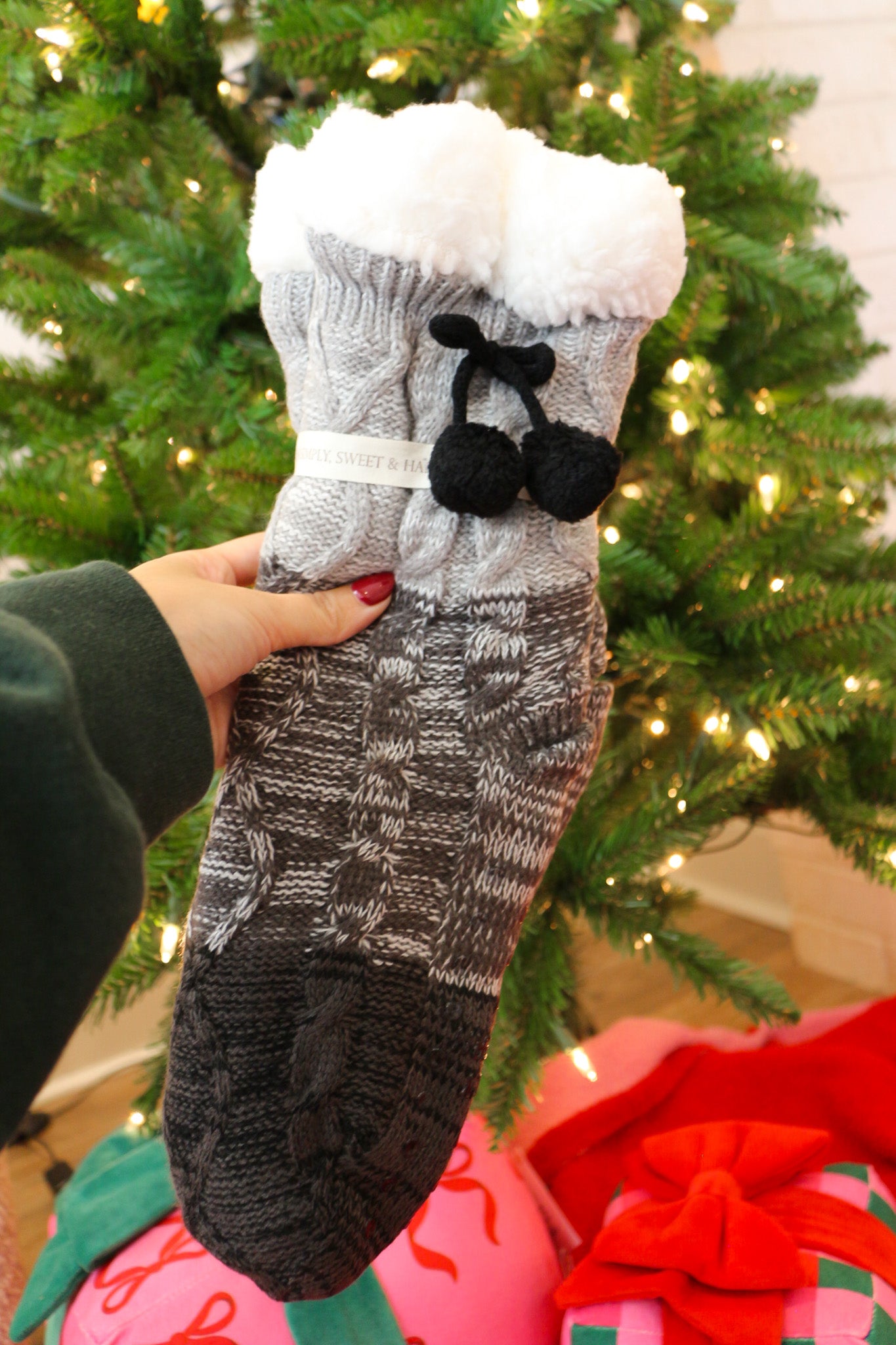 Camper Tall Grip Socks -8 Colors