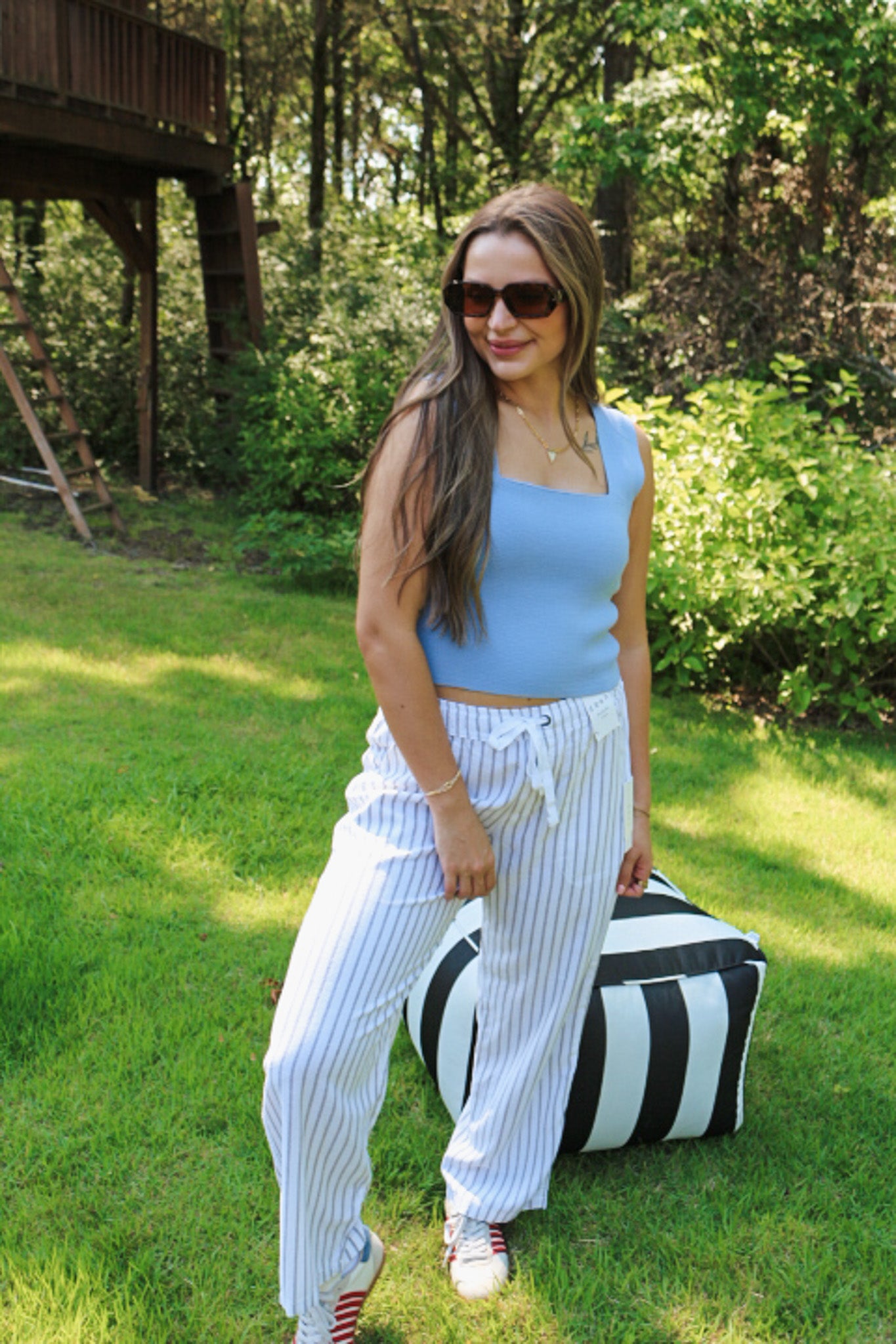 Playful Feelings Knit Tank -2 Colors