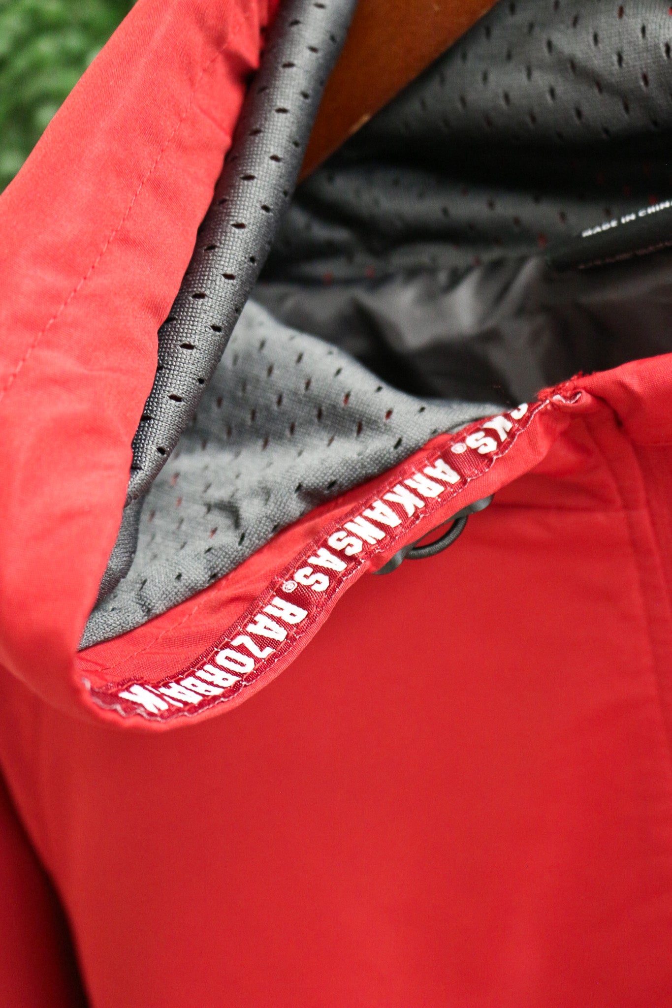 Anorak Men's Arkansas Razorback Pullover