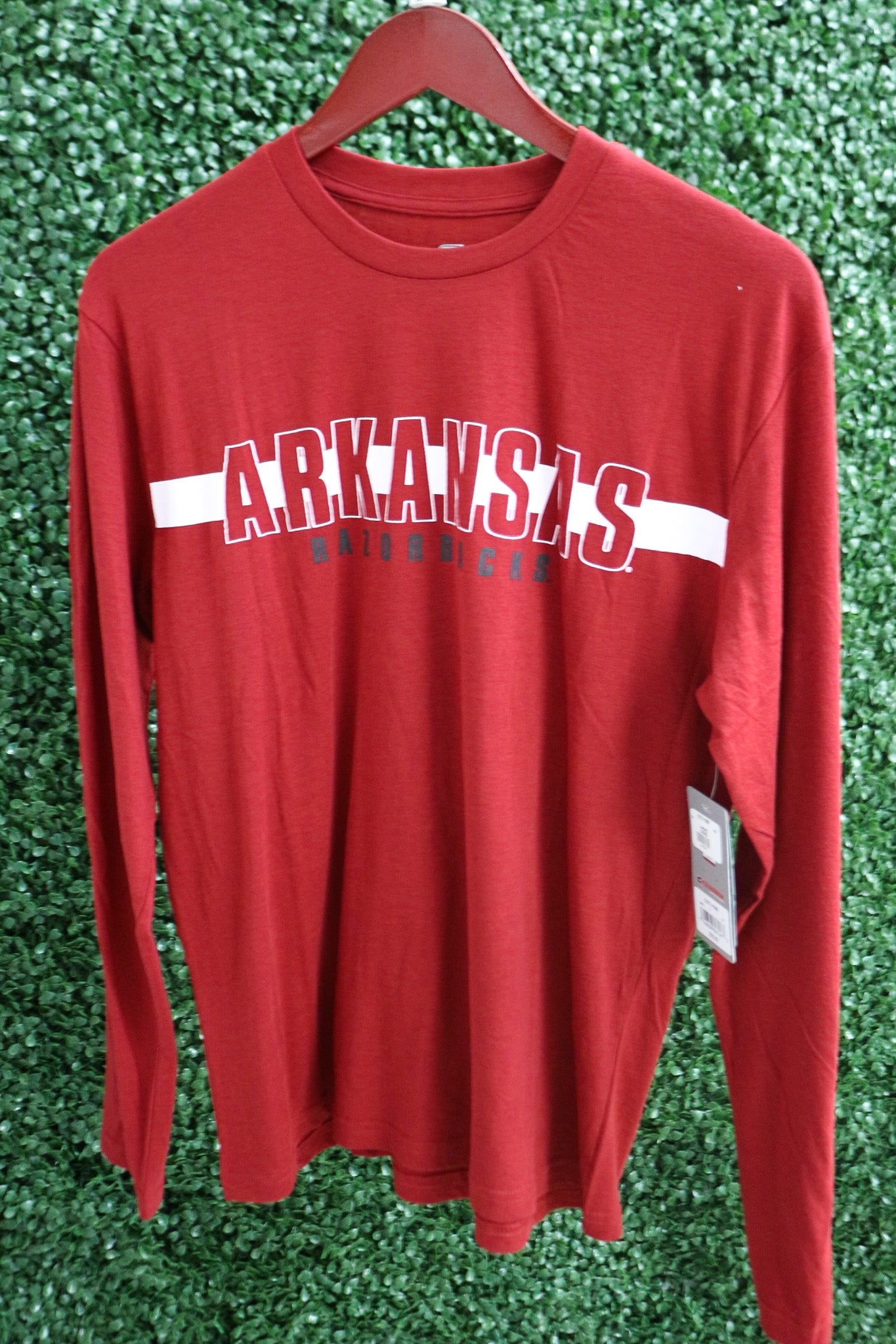 Men's Bar Red Arkansas Tee