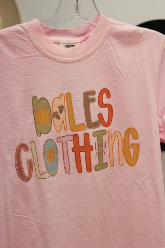 Dales Blossom Pink Fall Tee