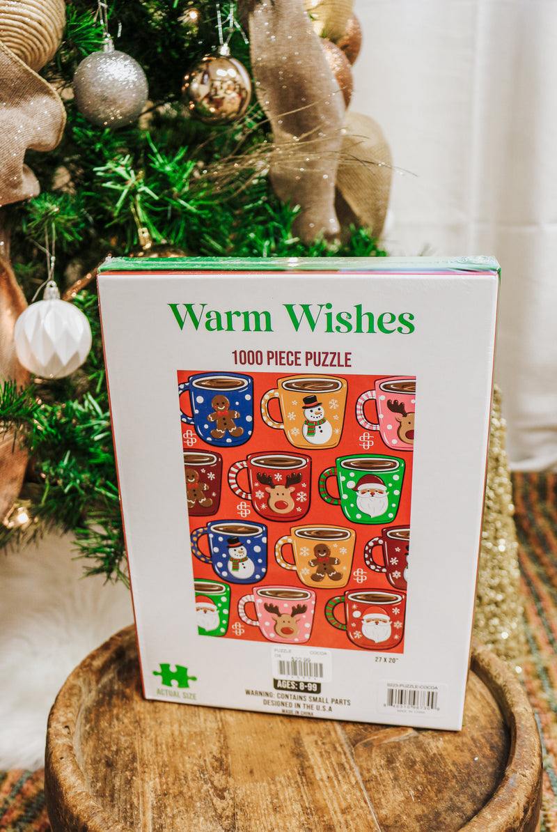Warm Wishes Cocoa 1000 Piece Puzzle – Dales Clothing Inc