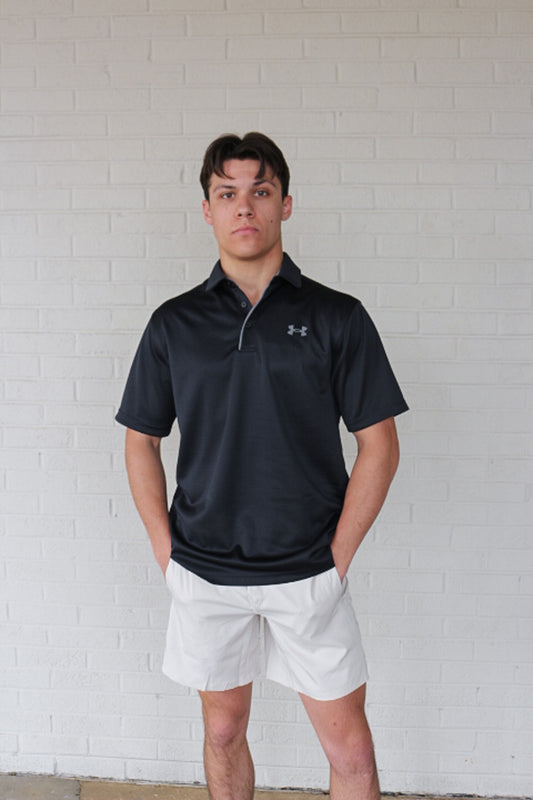 Men's Black UA Tech™ Polo