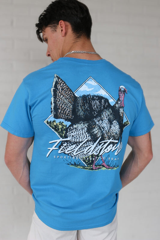 Men's Fieldstone Strutter Royal Blue Tee