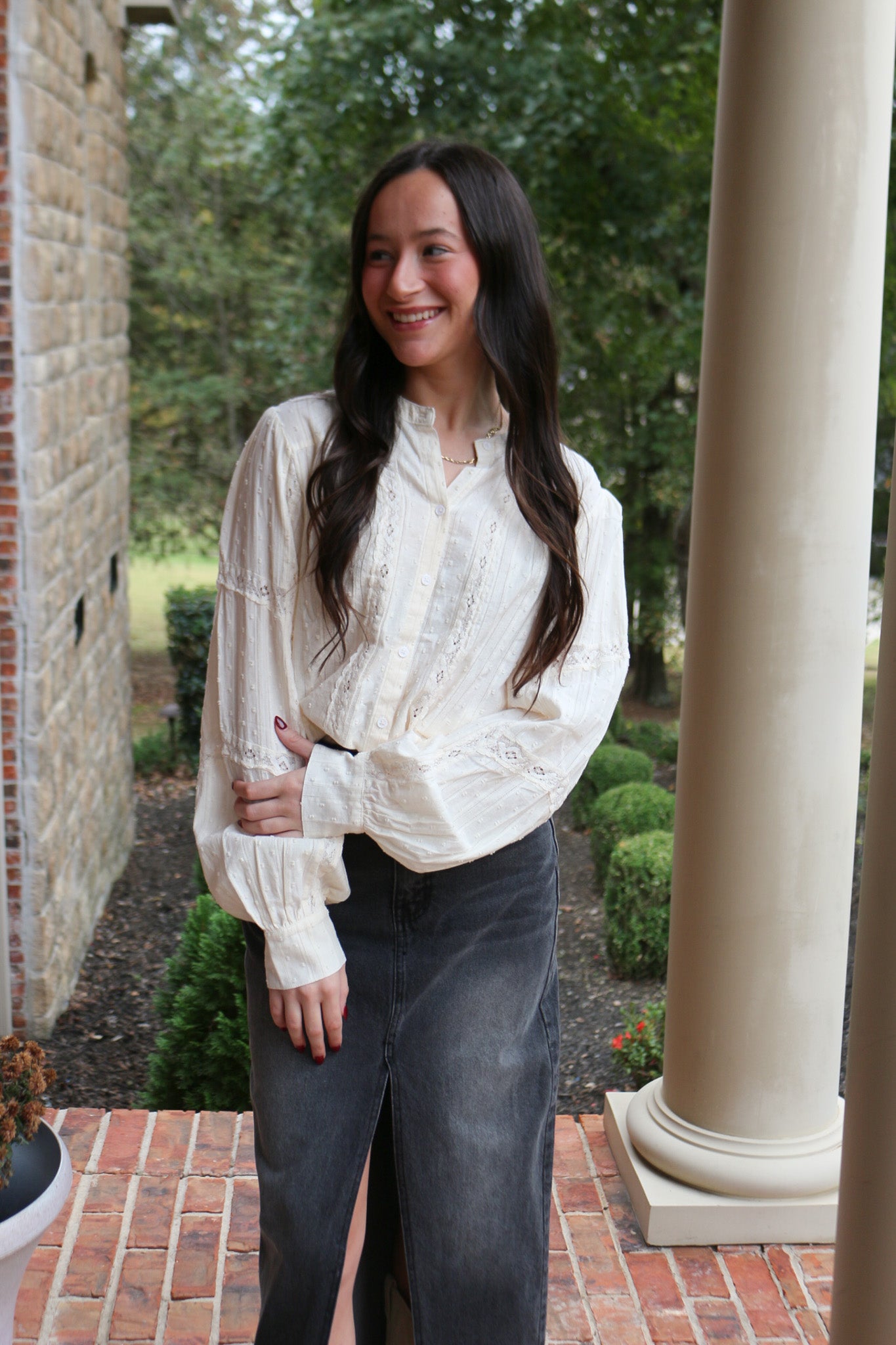 Alberta White Blouse