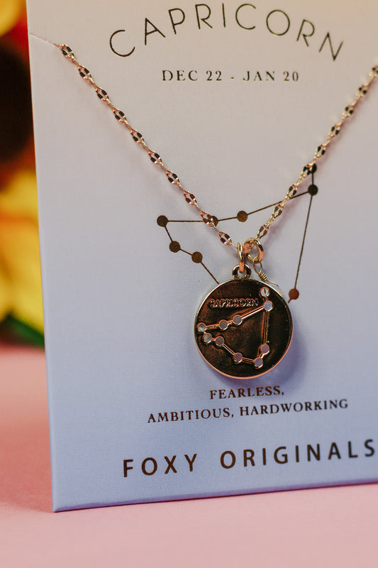 Stargazer Capricorn Necklace